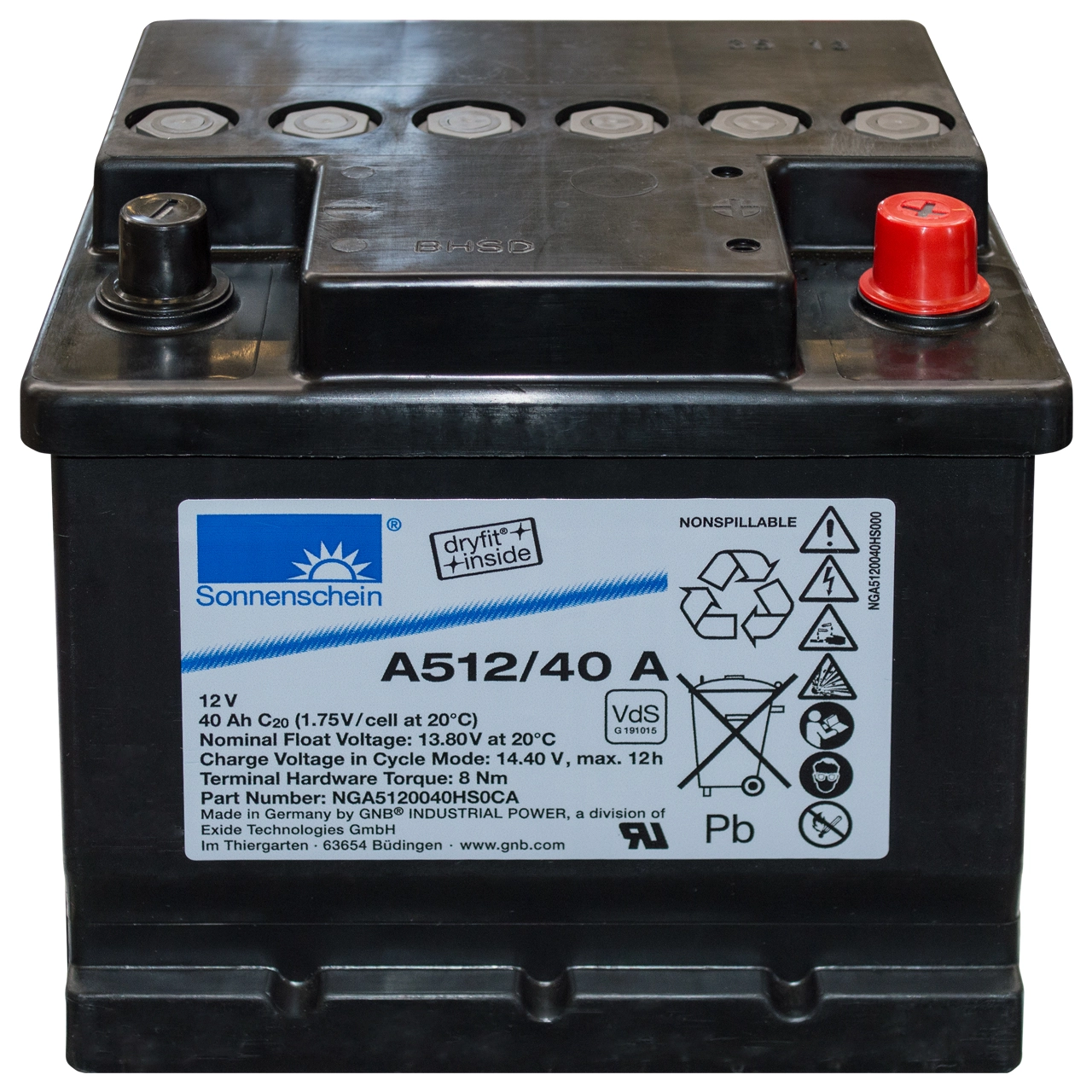 PANTHER-BATTERIEN A512-40A