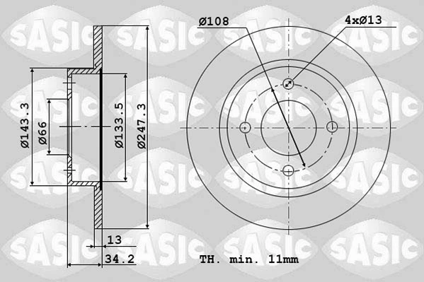 SASIC 2464R84J