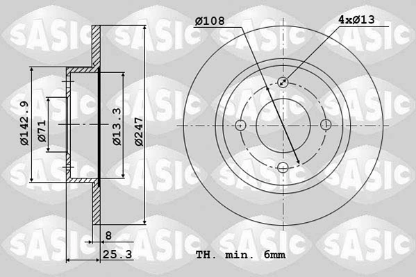 SASIC 2464G64J