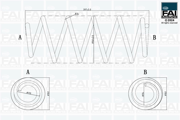 FAI AutoParts FPCS183