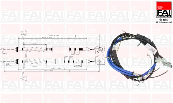 FAI AutoParts FBC0068