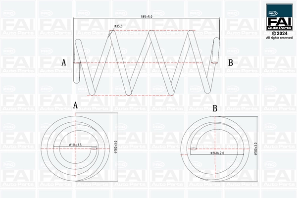 FAI AutoParts FPCS198