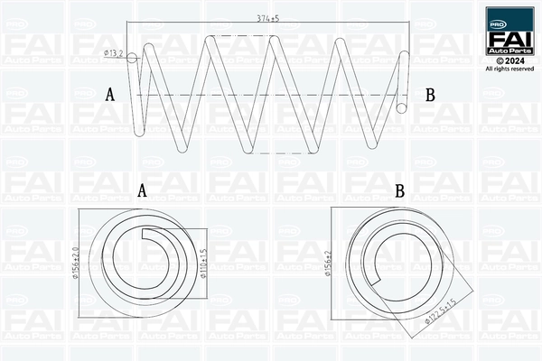 FAI AutoParts FPCS184