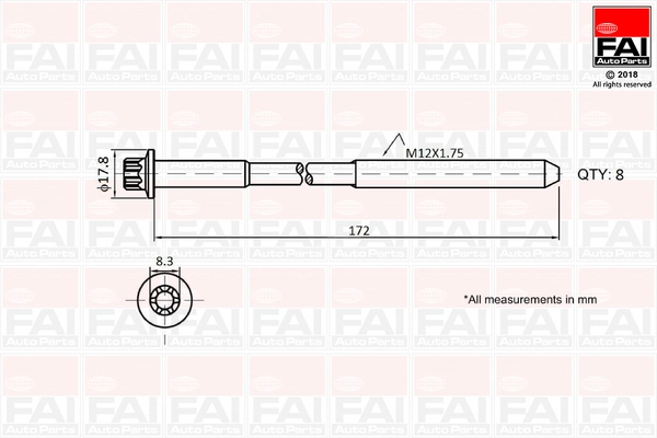 FAI AutoParts B1060