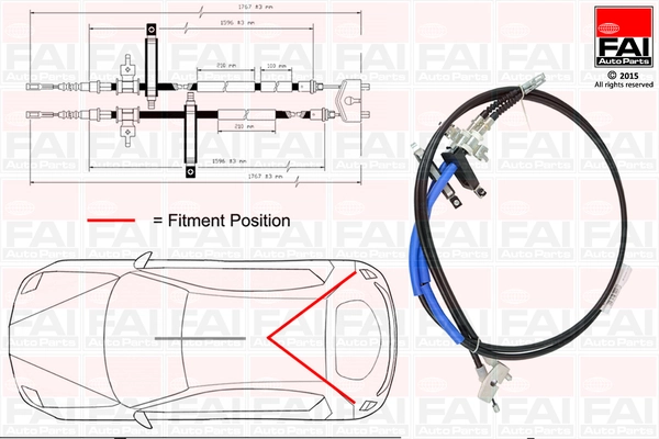 FAI AutoParts FBC0052