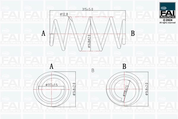 FAI AutoParts FPCS156