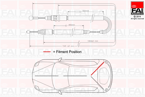 FAI AutoParts FBC0134
