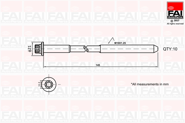FAI AutoParts B1140