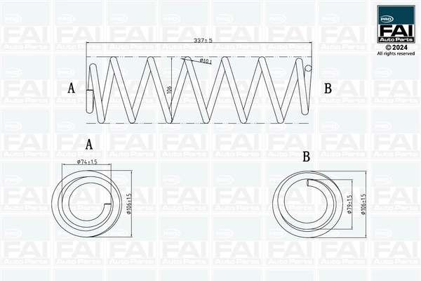 FAI AutoParts FPCS171