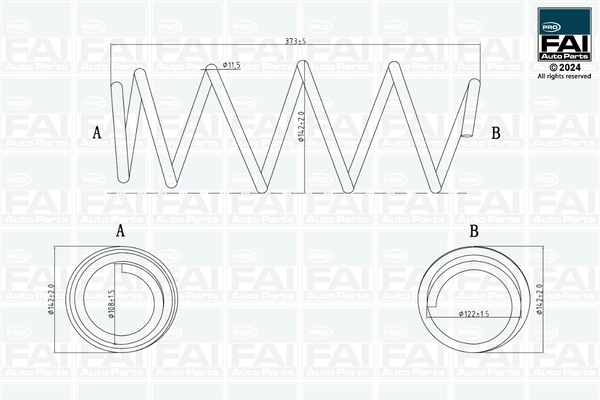 FAI AutoParts FPCS172