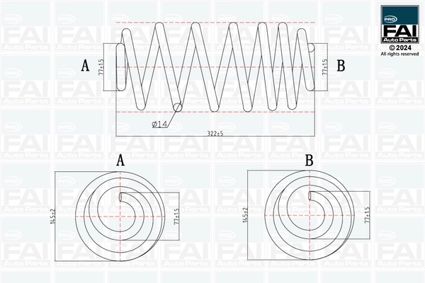 FAI AutoParts FPCS155