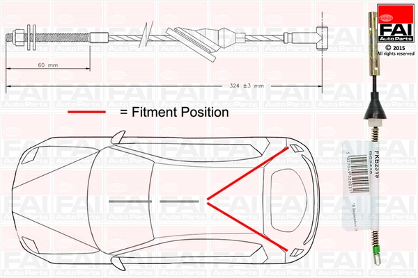 FAI AutoParts FBC0040