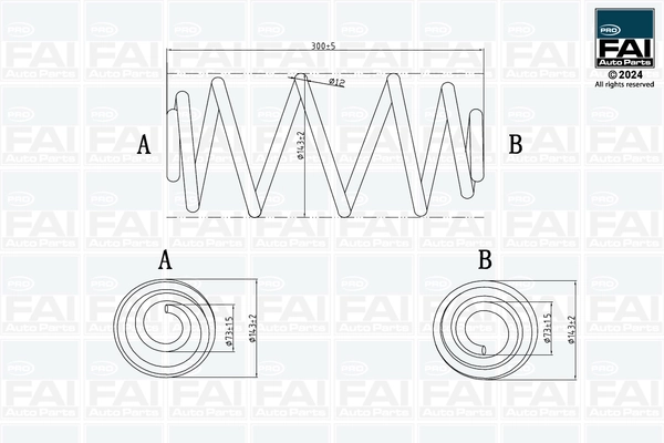 FAI AutoParts FPCS122