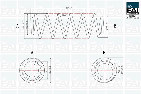 FAI AutoParts FPCS138