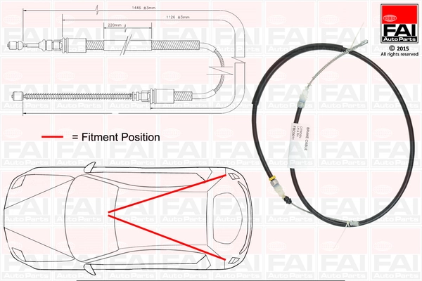 FAI AutoParts FBC0011