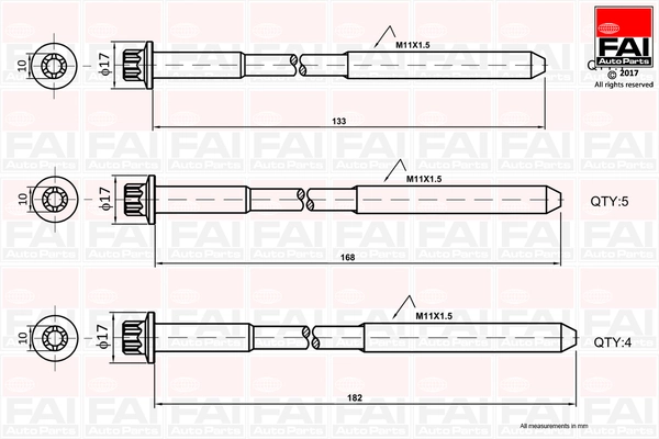 FAI AutoParts B1058