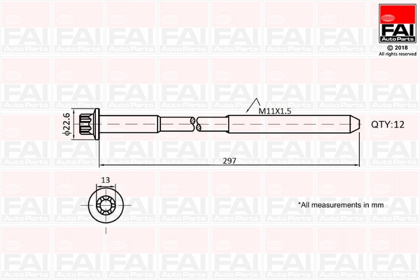 FAI AutoParts B1137