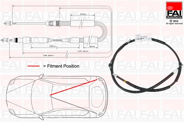FAI AutoParts FBC0017