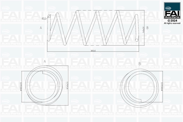 FAI AutoParts FPCS104