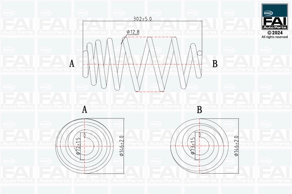 FAI AutoParts FPCS173