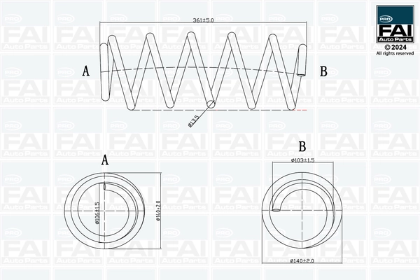 FAI AutoParts FPCS176