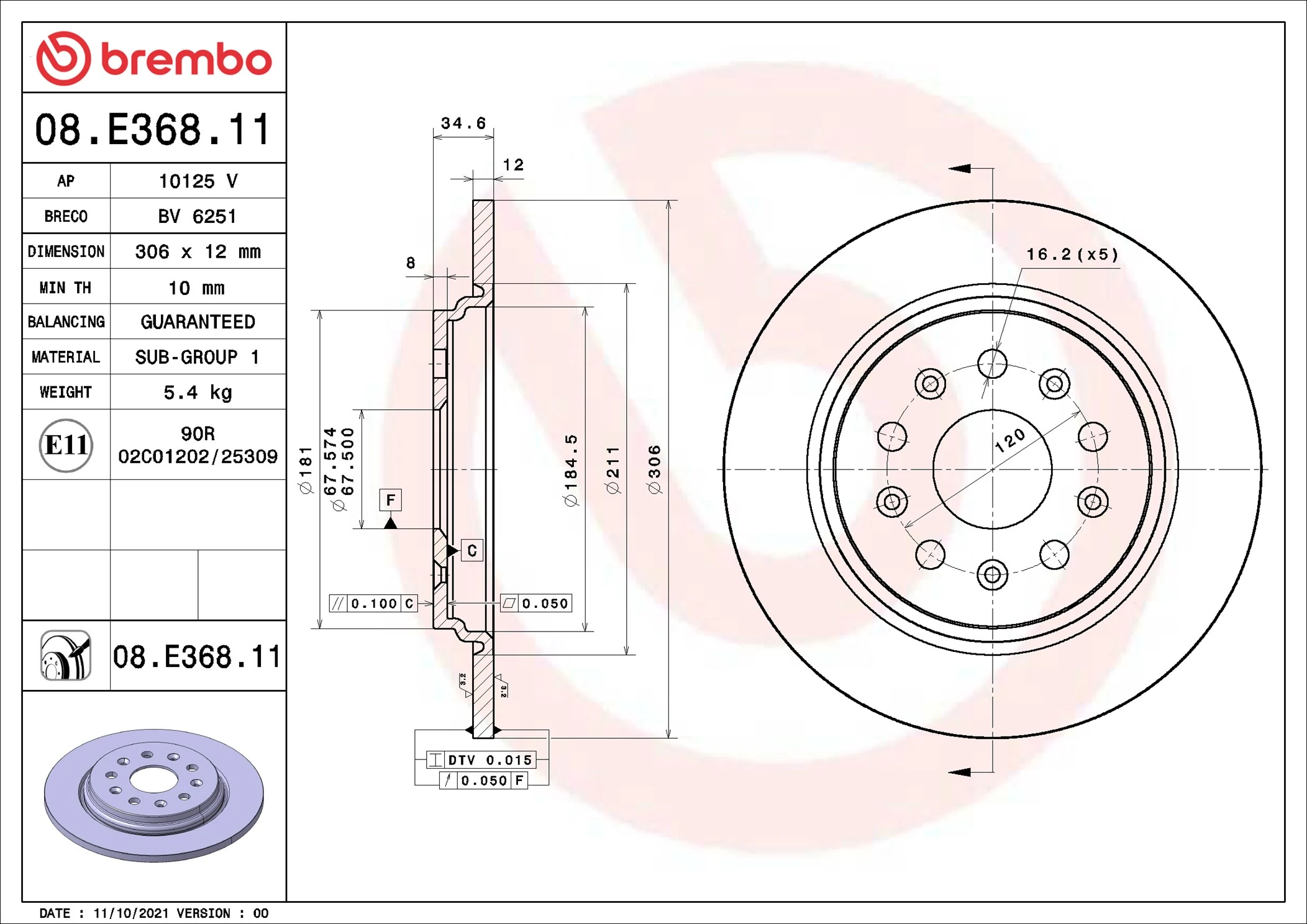 AP 10125 V