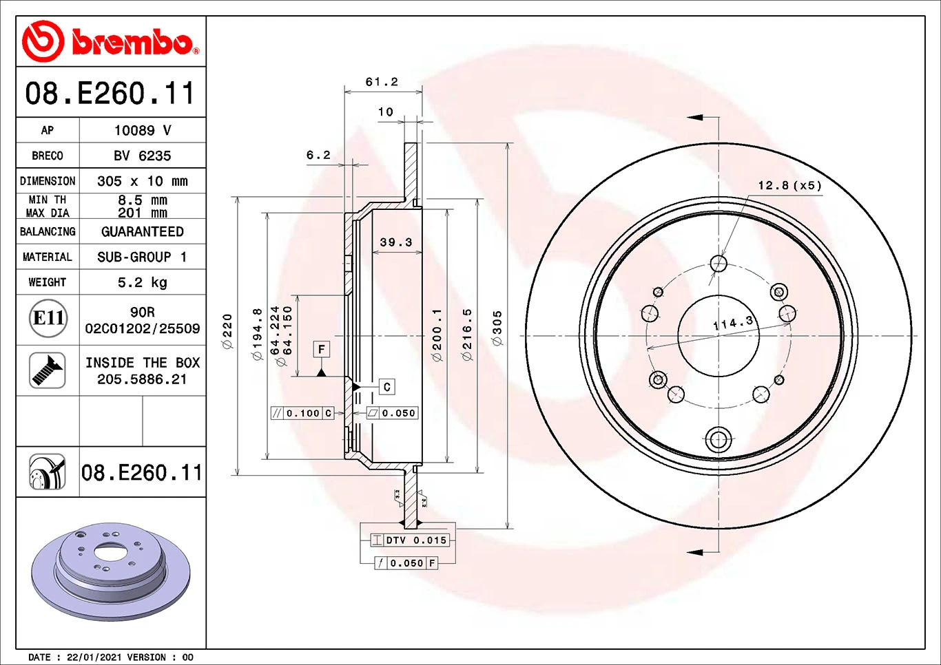 AP 10089 V