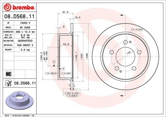 AP 10050 V