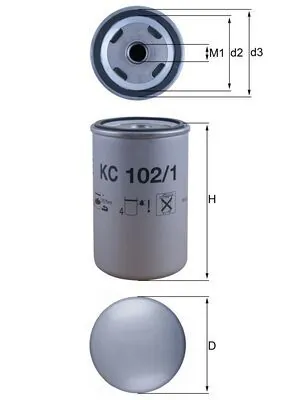 MAHLE KC 102/1