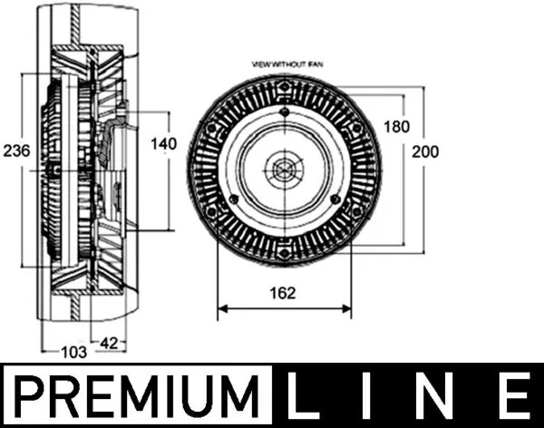 MAHLE CFC 132 000P