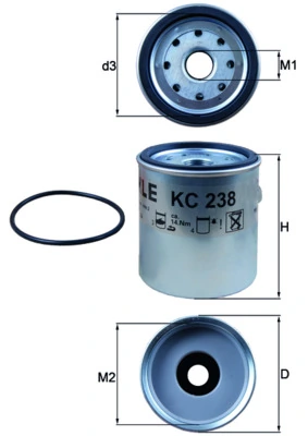 MAHLE KC 238D