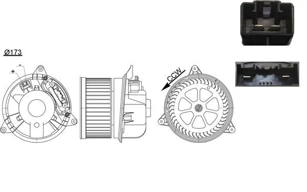 MAHLE AB 195 000S