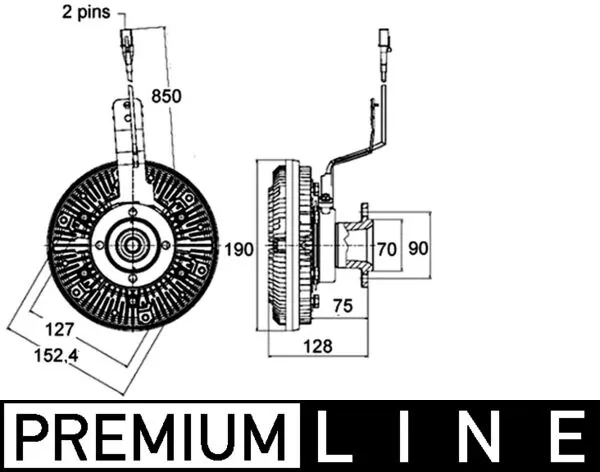 MAHLE CFC 134 000P