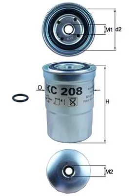 MAHLE KC 208