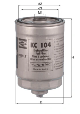MAHLE KC 104