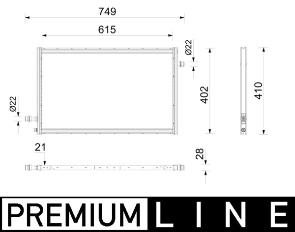MAHLE CRE 11 000P