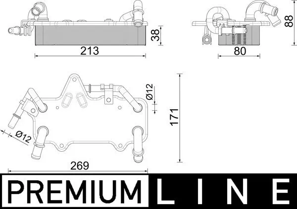 MAHLE CLC 283 000P