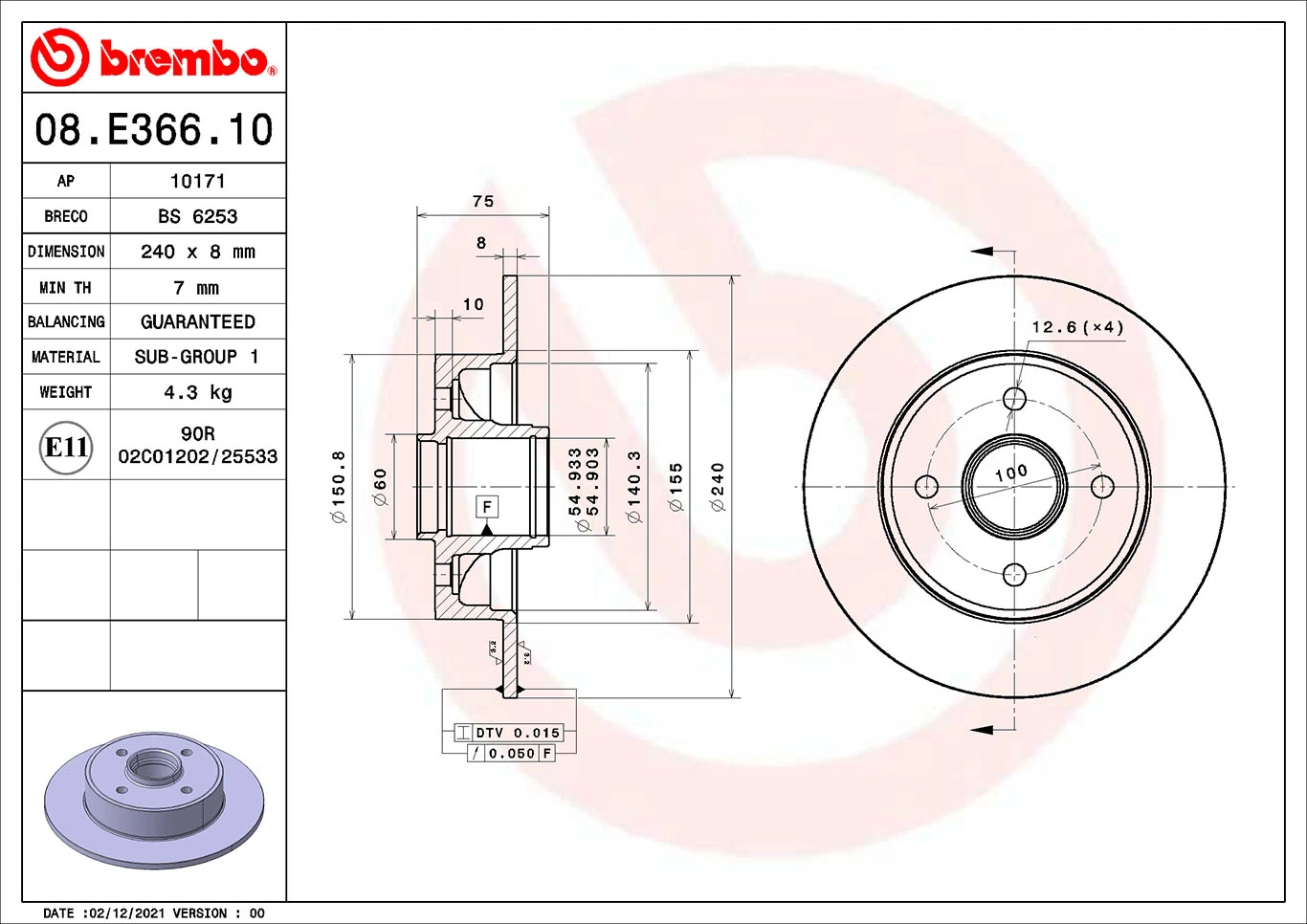 BRECO BS 6253