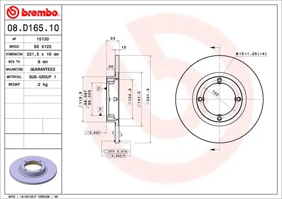 BRECO BS 6122