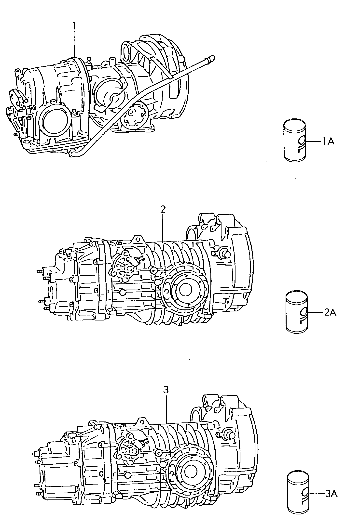 5-Gang-Schaltgetriebe - Typ 2(T2)  