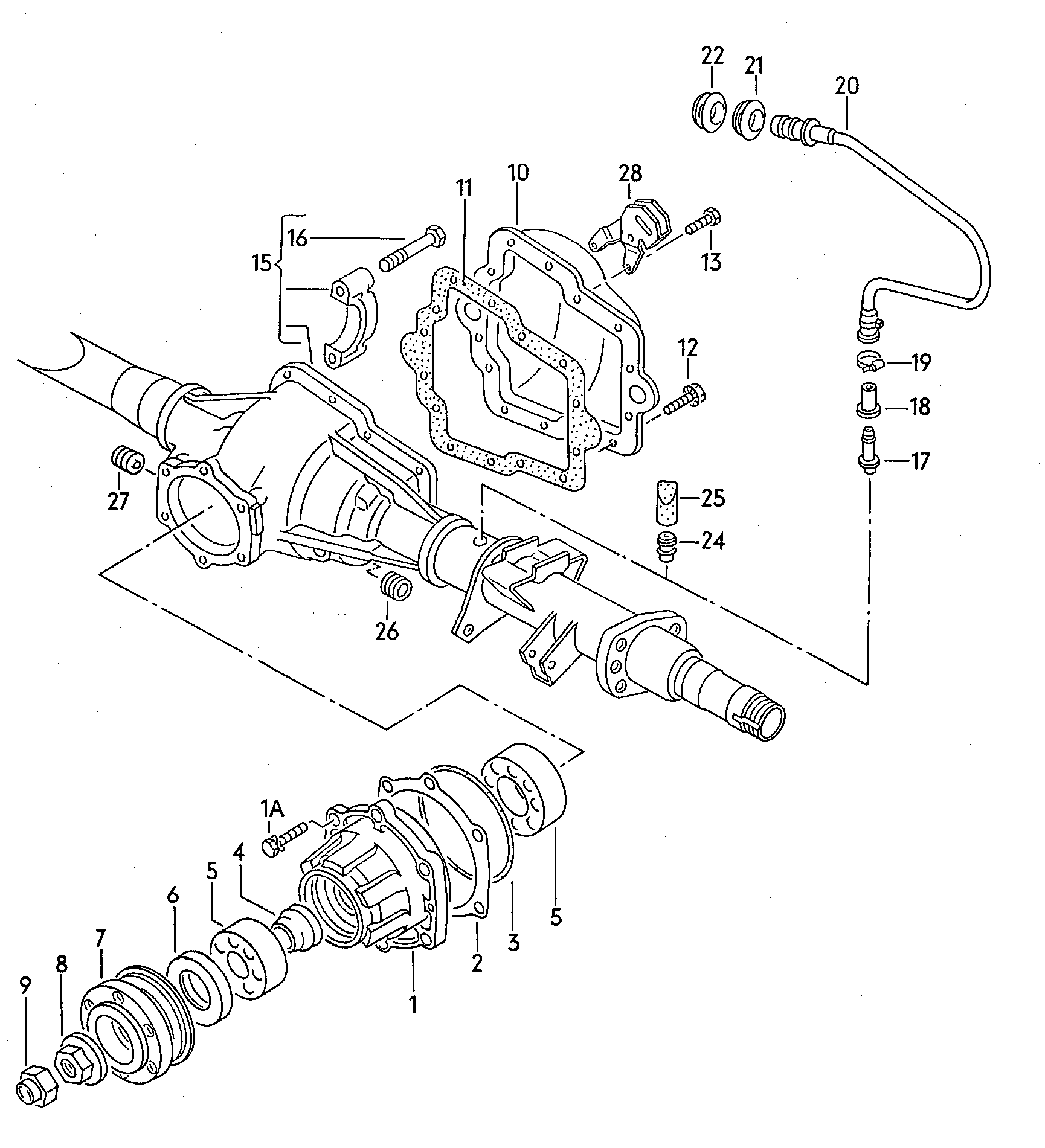 differential; pinion carrier - LT, LT 4x4(LT)  
