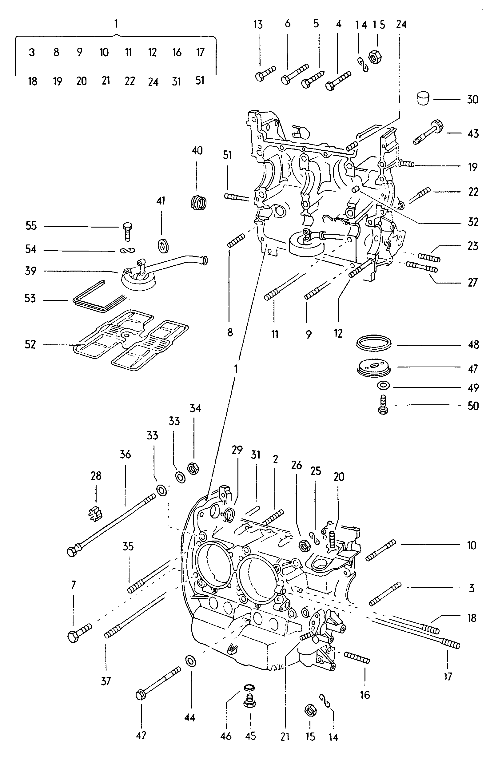 skrzynia korbowa - Typ 3, Typ 4, K70(T3)  