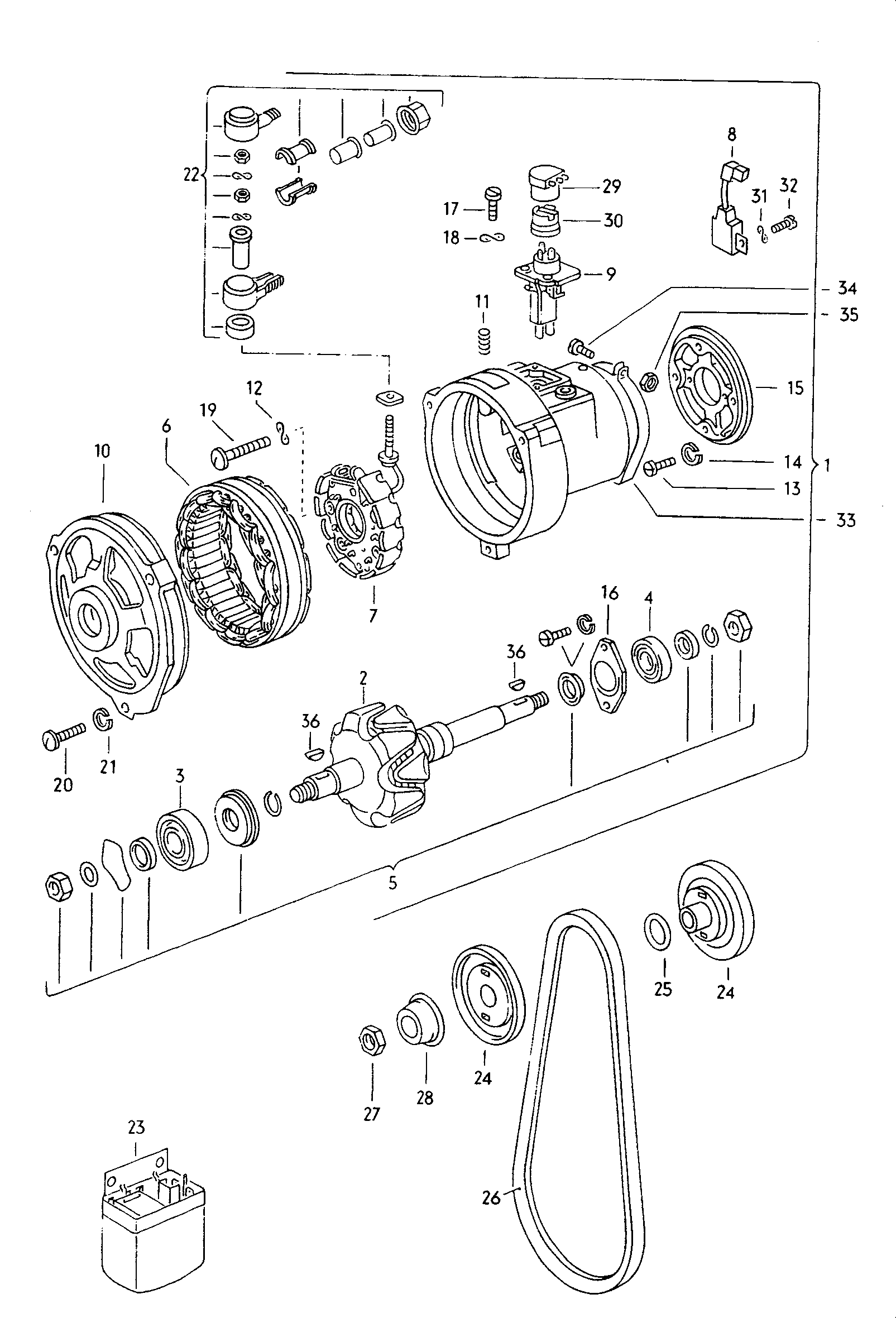 Drehstromgenerator - Mod.181 / Iltis(ILT)  