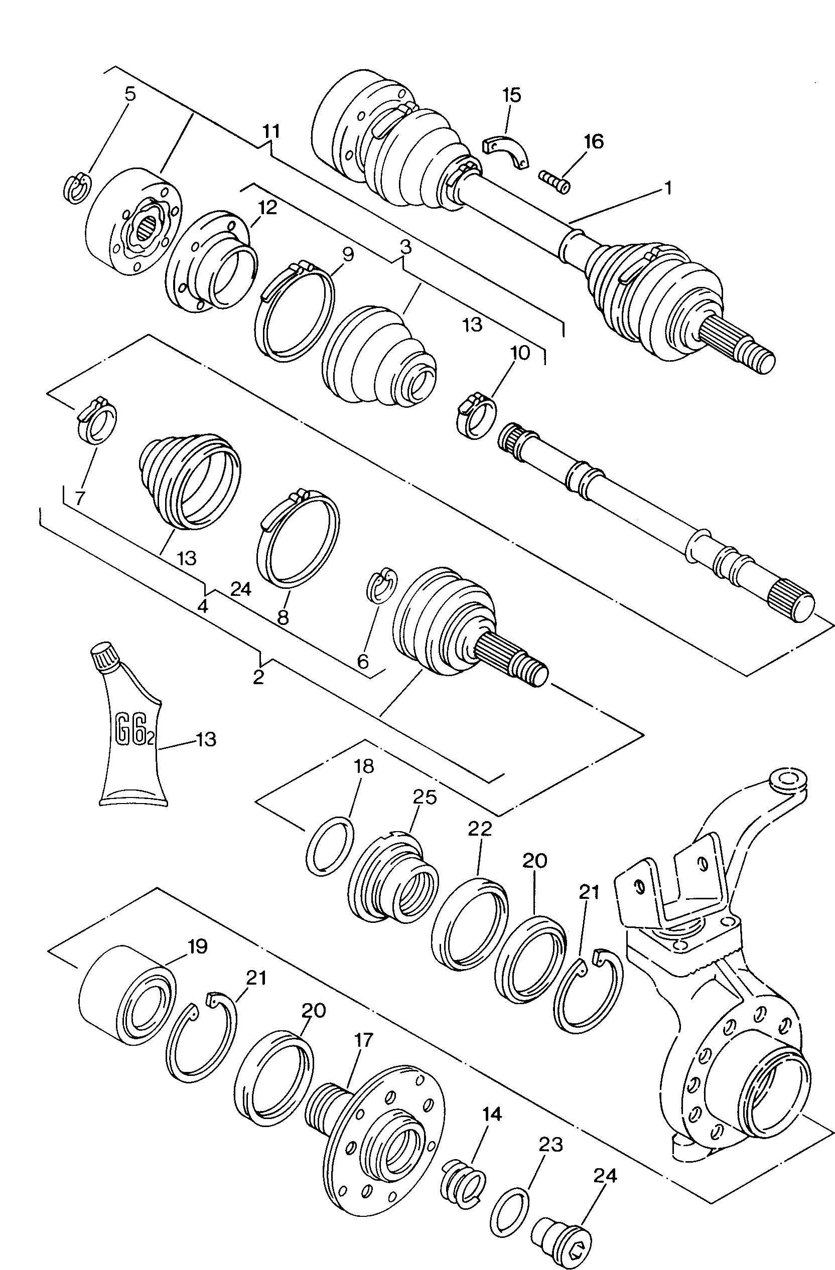 kloubovy hridel - Mod.181 / Iltis(ILT)  