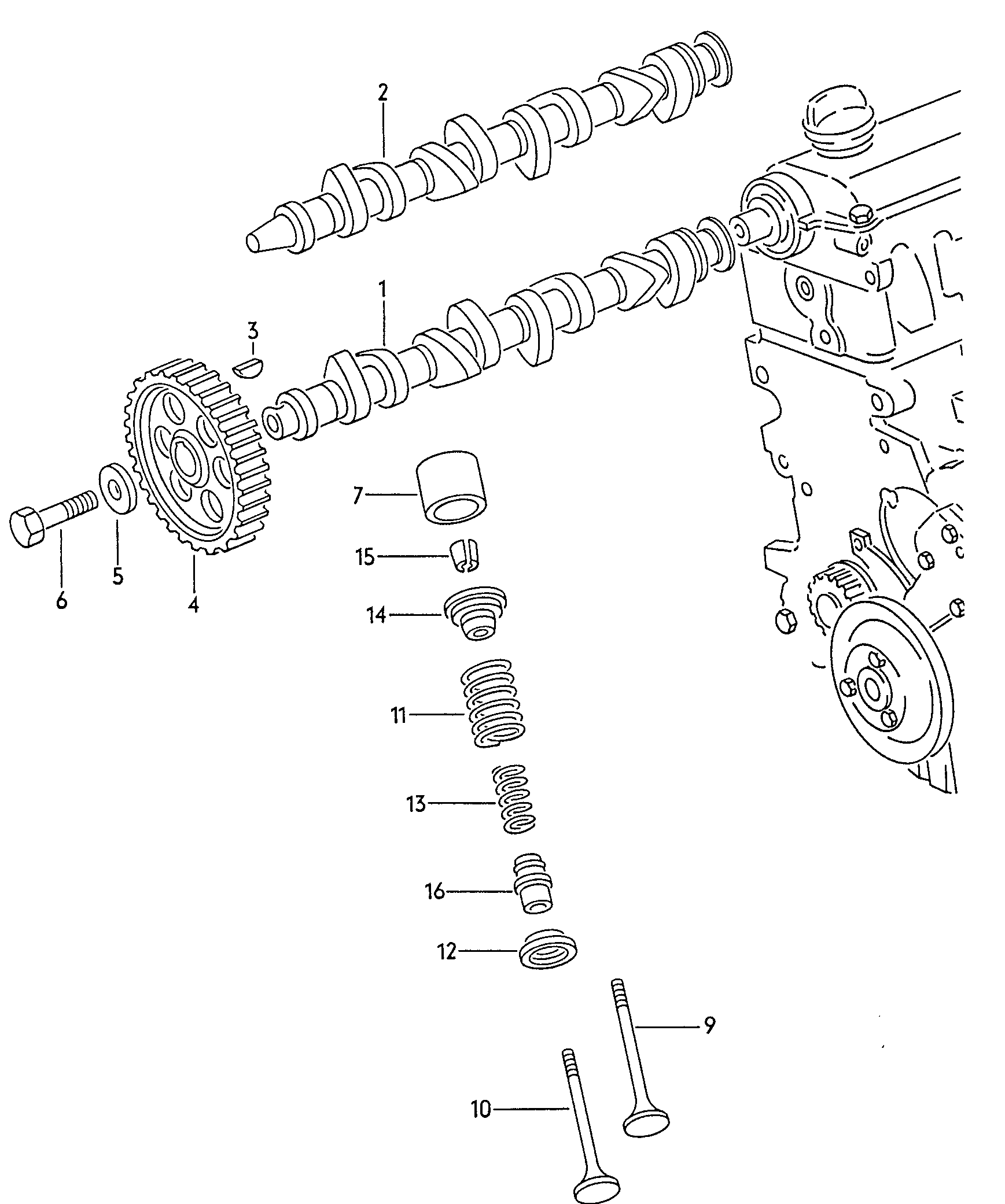 hridel vackovy, ventily - Alhambra(AL)  