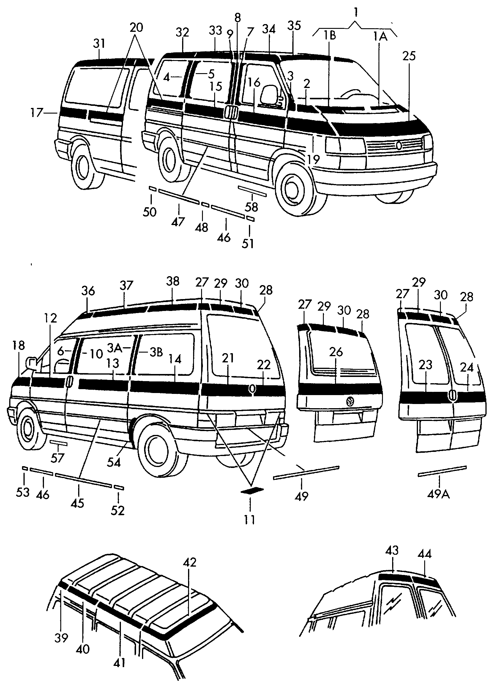 Steinschlagschutzfolie - Transporter(TR)  