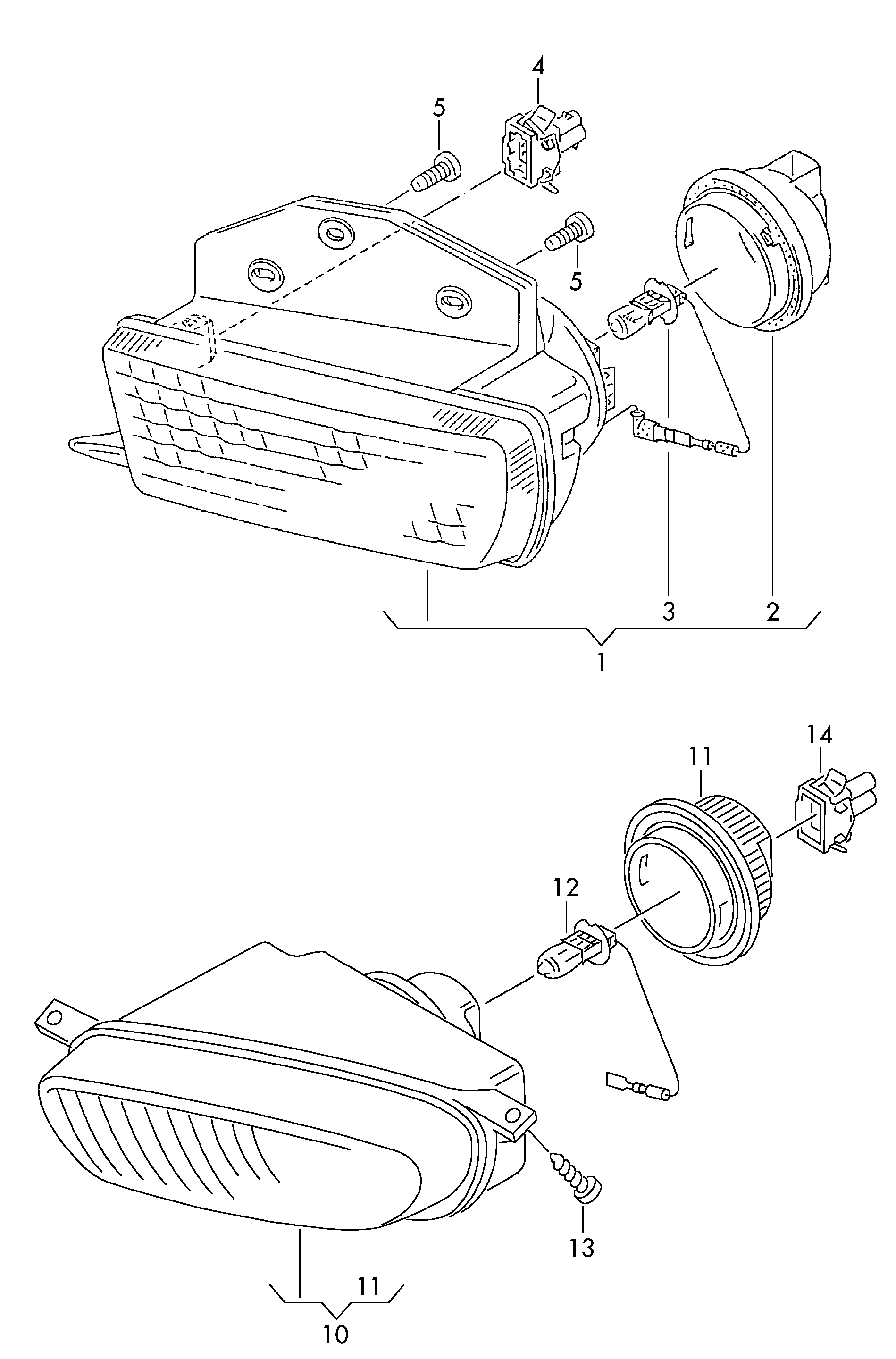 Halogennebelscheinwerfer - Transporter(TR)  