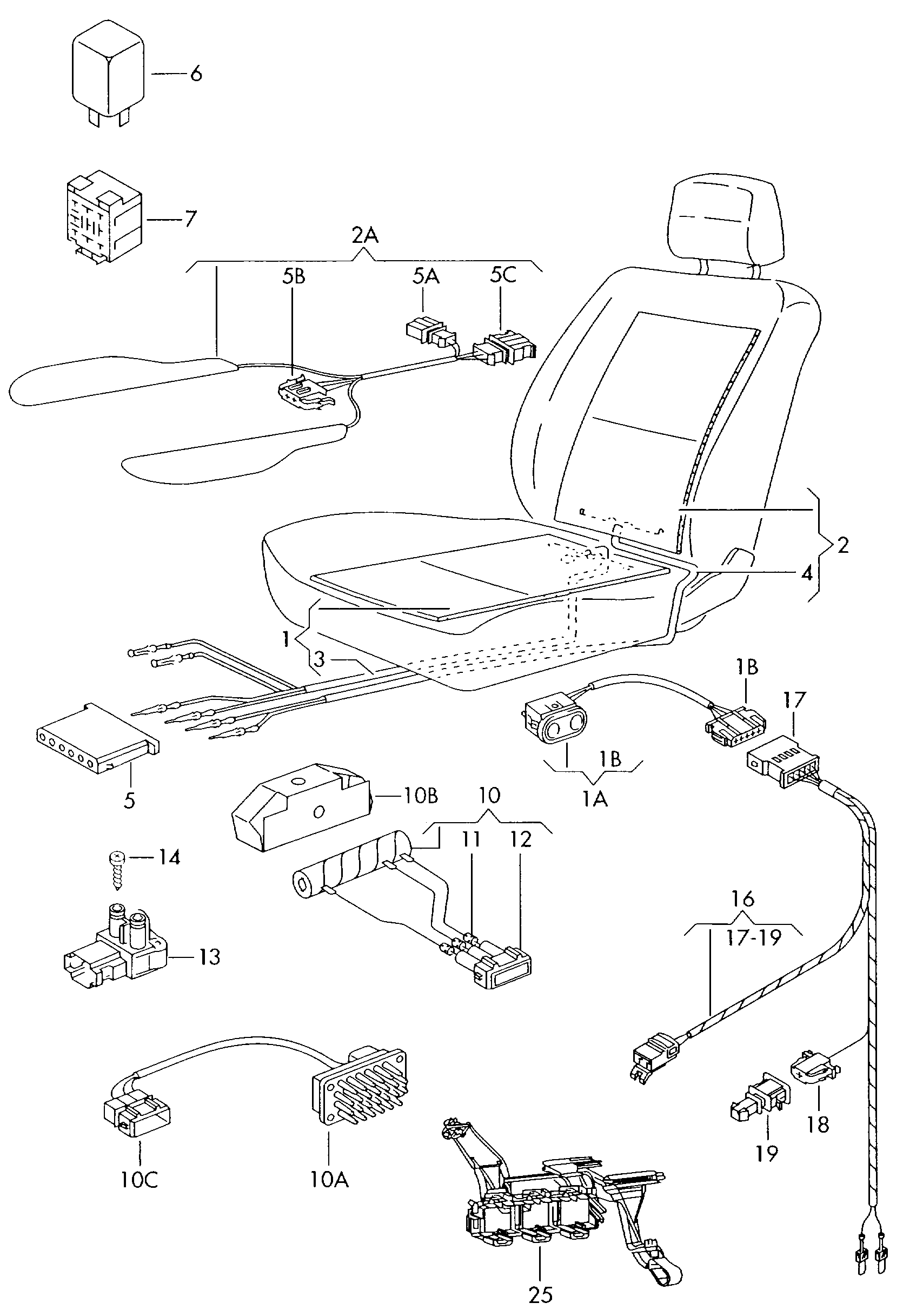 可加热的
座垫及靠背 - Alhambra(AL)  
