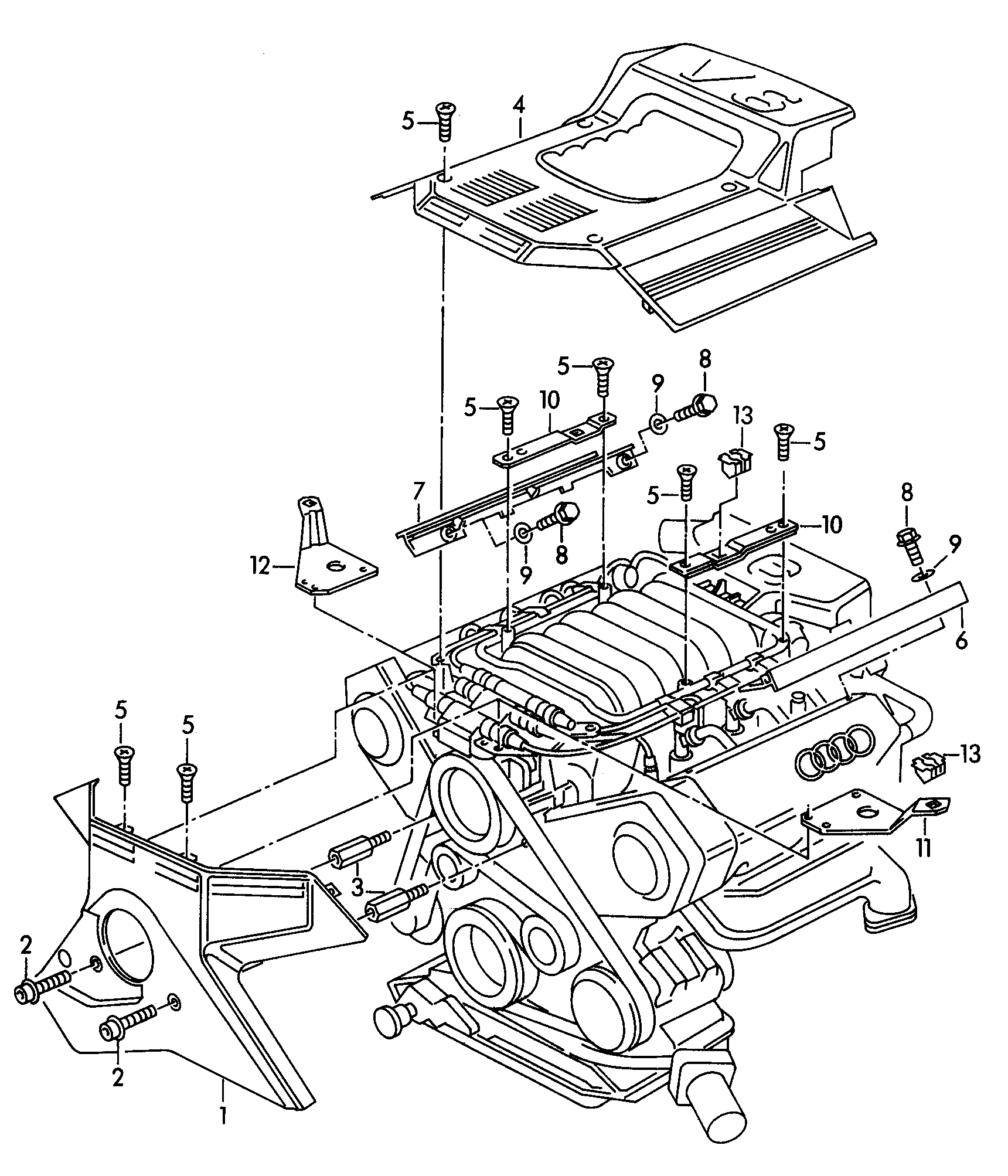 护盖板 - Audi Cabriolet(ACA)  