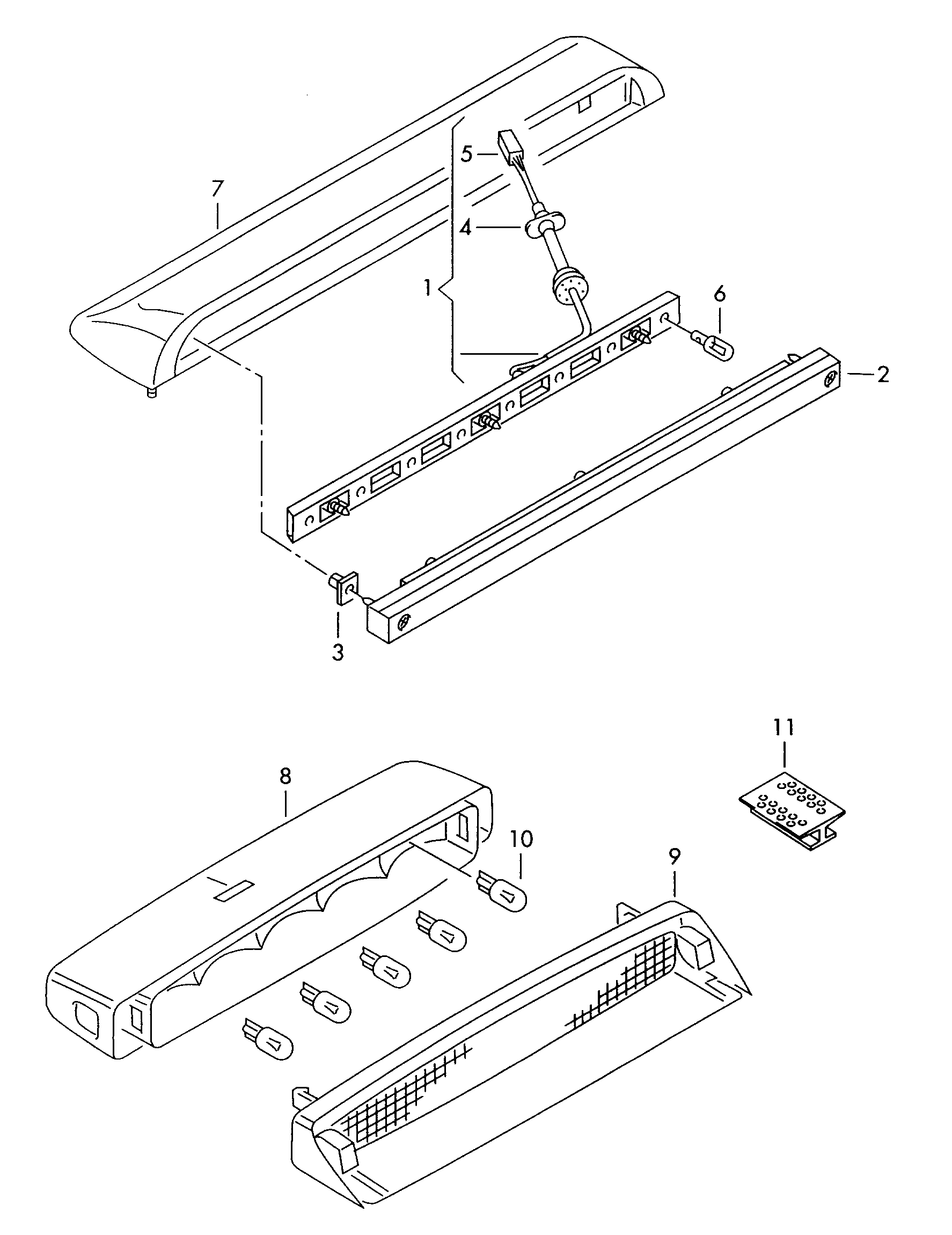 additional brake light - Alhambra(AL)  
